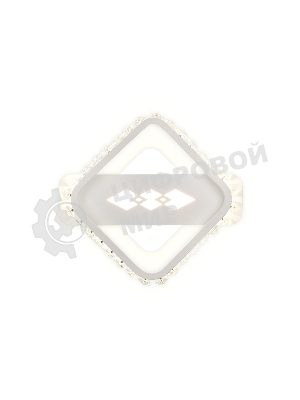 Настенный светодиодный светильник Ambrella light FA225 WH белый LED 6400K+3000K/4200K 24W 200*200*40