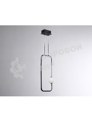 Светильник Ambrella light FL66363 BK черный 19W 4200K 190*80*1000