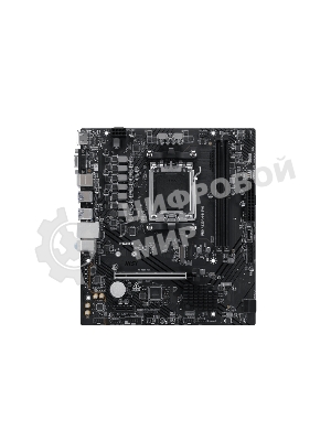 Материнская плата MSI PRO A620M-B EVO, AM5, AMD A620A, 2xDDR5, 2xSATA, 1xM.2, 1xPCIe 4.0 x16, 1xPCIe x1, 1xVGA, 1xHDMI, 1x2.5Gb LAN, 4xUSB-A 5Gbps, 2xUSB-A 2.0, 2xPS/2, 3x3.5 мм, 7.1, чёрный, mATX
