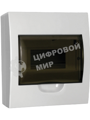 Корпус модульный пластиковый навесной ЩРН-П-8 IEK MKP12-N-08-40-20, 8 модулей, IP41