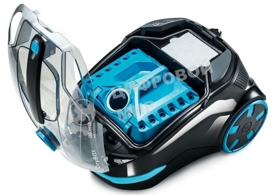 Пылесос Thomas DryBOX черный/синий, 300/1700Вт, уборка сухая, пылесборник контейнер 2.1 л