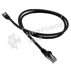Кабель Патч-корд Lanmaster LAN-PC45/S5E-2.0-BK вилка RJ-45-вилка RJ-45 кат.5е 2м чёрный LSZH (уп.:1шт)