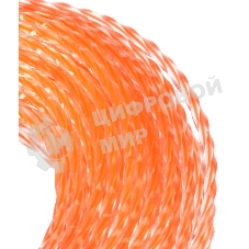 Леска для садовых триммеров Patriot Duoline d=2.4мм L=15м