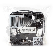 Вентилятор для корпуса Gembird черный, 92 мм, 2400 об/мин, 31.5 дБ, 2 pin