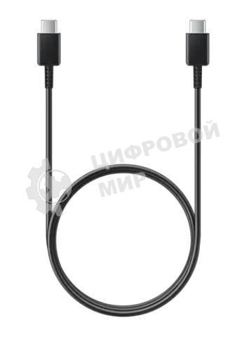 Кабель Samsung TYPE-C TO TYPE-C 1M EP-DA705BBEGWW BLACK