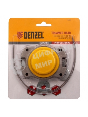 Катушка для триммера универсальная Denzel алюминий, шайба 8 мм, 10мм