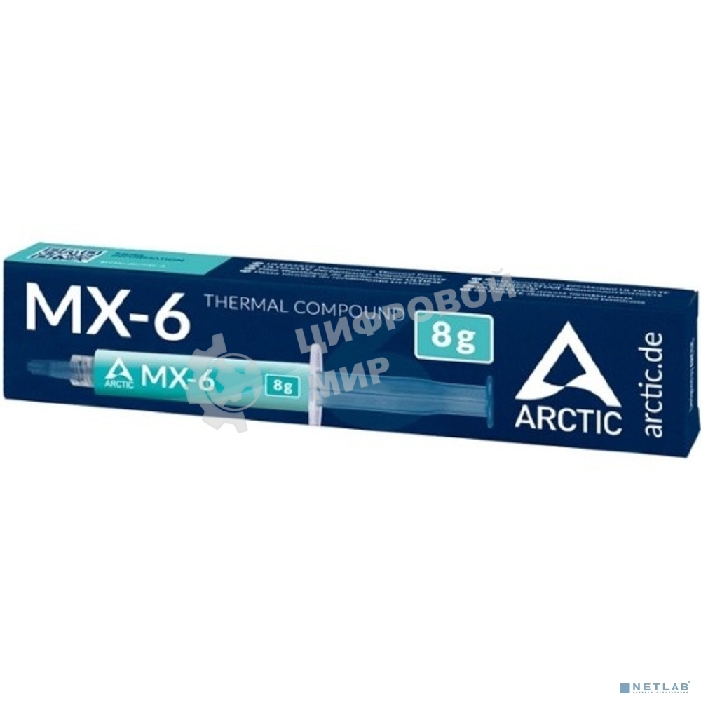 Термопаста Arctic MX-6 Thermal Compound 8-graмм ACTCP00081A