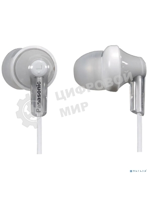 Наушники вкладыши Panasonic RP-HJE120 1.1м серебристый проводные в ушной раковине (RP-HJE120EES)