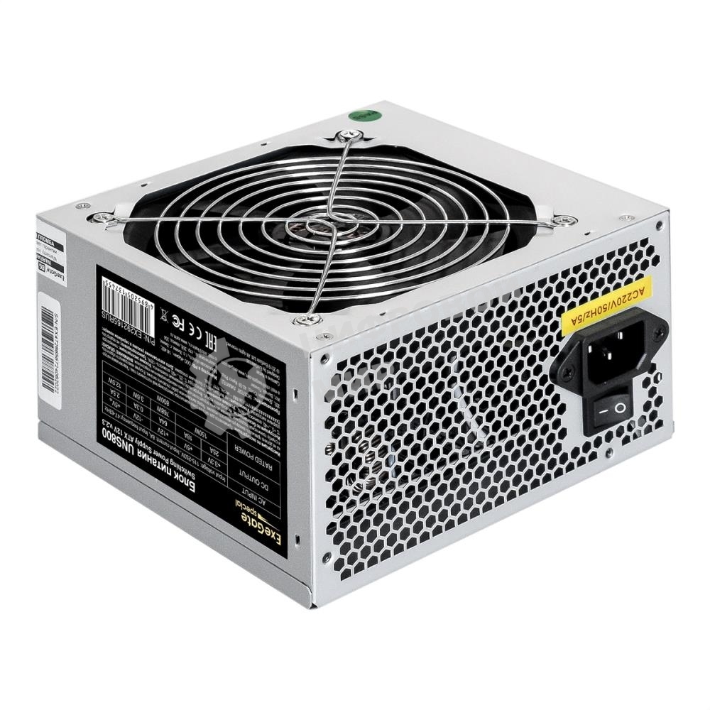 Блок питания EXEGATE EX292165RUS-PC ATX 800W 24PIN FAN 5SATA
