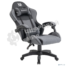 Кресло игровое Defender STRIDER черный/серый, PU