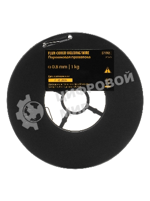 Порошковая проволока Denzel Е71TGS, диам. 0,8 мм, 1 кг, диам. катушки D100