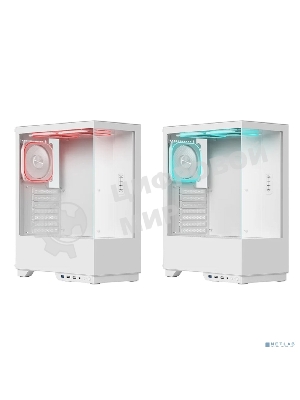 Компьютерный корпус Defender HyperHub белый,ATX,3fans,switch&M/BSync