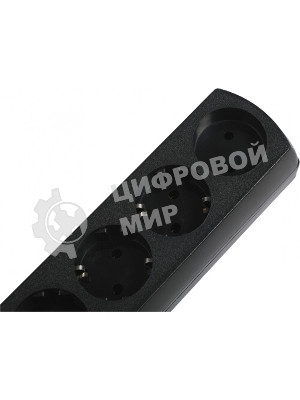 Сетевой фильтр Most HV6 5 м, 6 розеток, черный, коробка