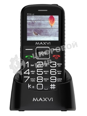 Мобильный телефон Maxvi B5ds up черный