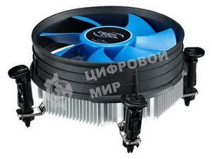 Кулер для процессора DEEPCOOL THETA 9 PWM черный/синий, 92 мм, алюминий, 3200 об/мин, 41.3 дБ, 4 pin, 95 Вт, 46.5 мм