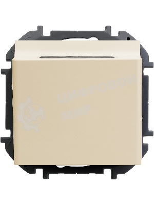 Выключатель для гостиничных номеров слоновая кость