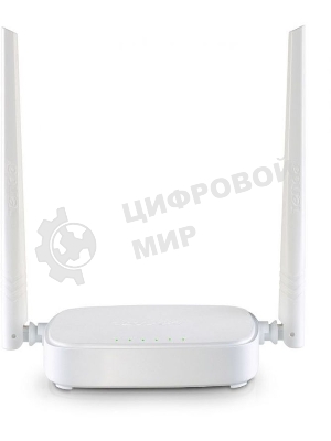 Сетевое оборудование Tenda N301 маршрутизатор 802.11n, до300Мбит/с, 2T2R, LAN: 3х10/100Мбит/с, WAN: 1х10/100Мбит/c, 2 внешние антенны 5дБи