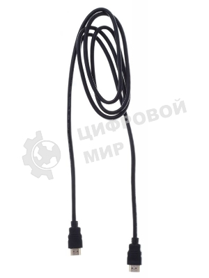 Кабель аудио-видео Buro HDMI (m)/HDMI (m) 1.8м. феррит.кольца позолоченные контакты черный