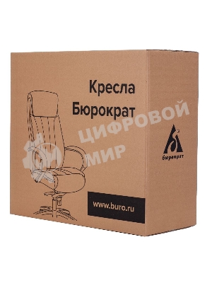 Кресло Бюрократ T-9927SL черный, кожа