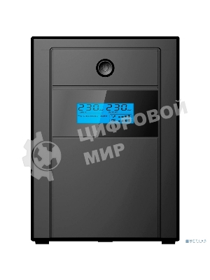 Источник бесперебойного питания Ippon Back Basic 1200 LCD Euro 720Вт 1200ВА черный