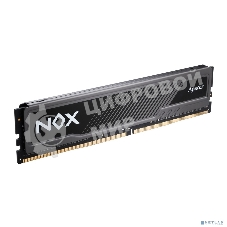 Оперативная память Apacer Nox, DDR4, 8GB (1x8GB), 3200MHz, UDIMM, CL16, с радиатором, серый