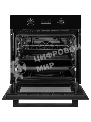 Встраиваемый духовой шкаф Kuppersberg HM 628 Black 60 см, 70 л, 8 режимов, гидролизная очистка, черный