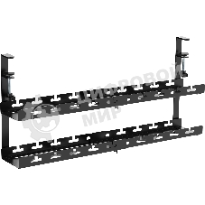 Кабель-канал Cactus CS-CM-700-2BK для столов 72.8x13.5x34.2 см черный