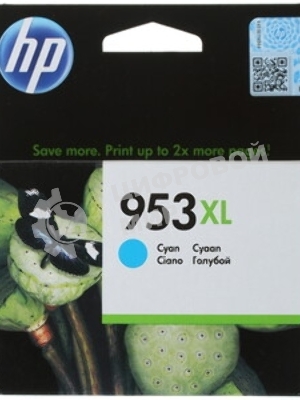 Картридж струйный HP 953XL High Yield Cyan Original Ink Cartridge