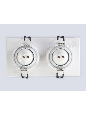 Светильник Ambrella light TN1145/2 WH белый IP44 GU5.3/2 180*95*38