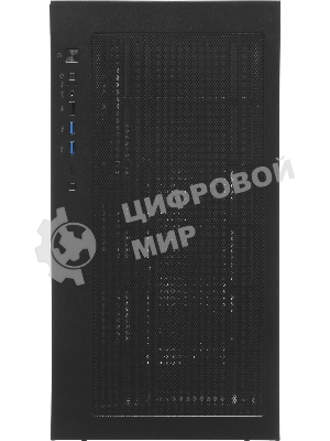 Корпус ACCORD ACC-ZA11B AR Black, Midi-Tower, чёрный, 4 x 120 мм
