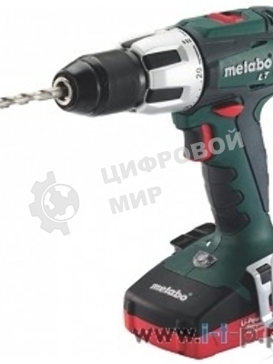 Дрель-шуруповерт Metabo BS 18 LT, 18 В, 4 Ач, 60 Нм, бесщеточный