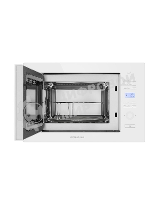 Микроволновая печь встраиваемая Maunfeld MBMO.25.7GW белый, 25 л, 900 Вт, переключатели - сенсор