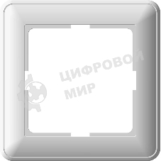 Рамка 1-м W59 белый SchE KD-1-18 (КД-1-18)
