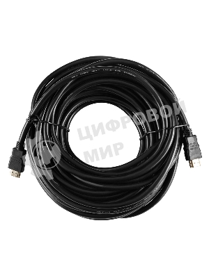 Кабель аудио-видео Buro HDMI (m)/HDMI (m) 15м. черный