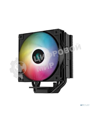 Кулер для процессора DEEPCOOL AG400 BK ARGb черный, 120 мм, алюминий/медь, 2000 об/мин, 31.6 дБ, 4 pin, 220 Вт, 150 мм