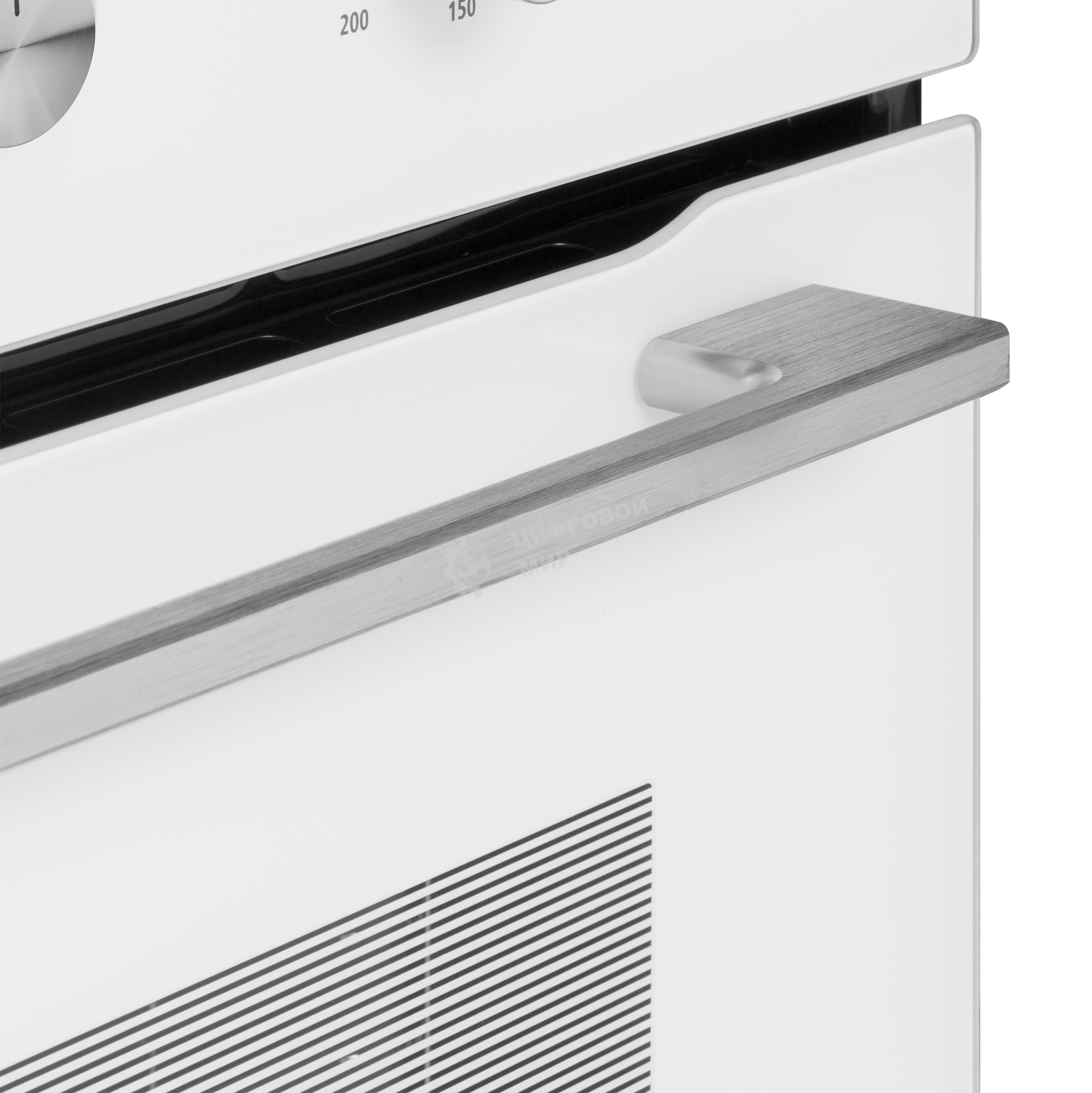 Шкаф духовой газовый с электрическим грилем Maunfeld MOGS703W, встраиваемый