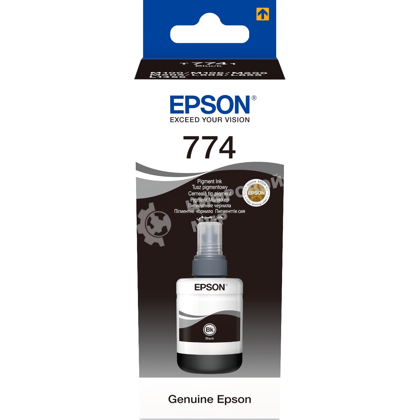 Картридж струйный Epson C13T77414A черный для Epson I/C (b) M100/200 (6000 стр.)