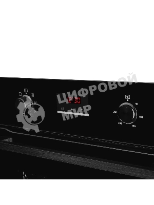 Встраиваемый духовой шкаф Kuppersberg HM 628 Black 60 см, 70 л, 8 режимов, гидролизная очистка, черный