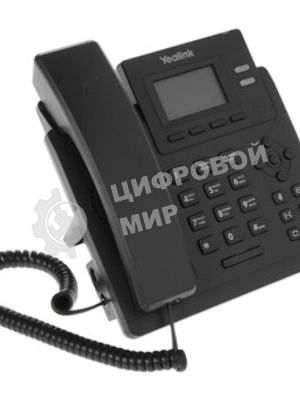 Телефон YEALINK SIP-T31P, светло-серый, 2 аккаунта, PoE, шт