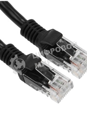 Патч-корд UTP Cablexpert PP6U-1M cat.6, 1м, литой, многожильный, серый