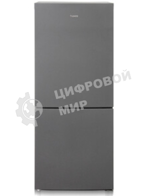 Холодильник Бирюса W6141 графит двухкамерный 165/60л морозилка снизу