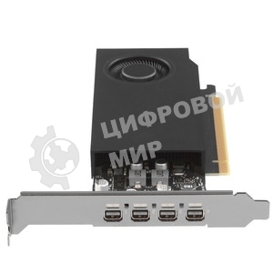Видеокарта NVIDIA PCIE RTX A400 4Gb GDDR6 BOX 900-5G172-2560-000