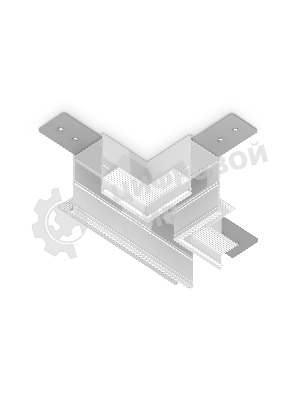 GL1041 WH белый коннектор T-образный для встраиваемого шинопровода Magnetic 220V 110*80*47