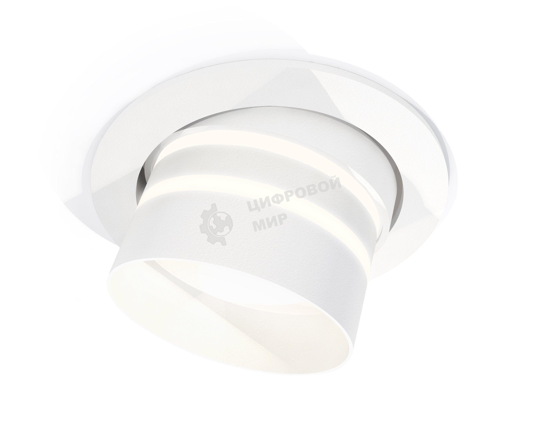 Комплект встраиваемого поворотного светильника Ambrella light XC7651082 SWH/FR белый песок/белый матовый MR16 GU5.3 (C7651, N7141)