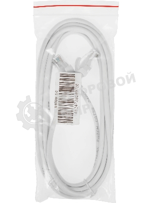 Патч-корд Premier 5-970 UTP 4 пары cat.5E solid CCA molded 3м белый RJ-45 (m)-RJ-45 (m) (5-970W 3.0)