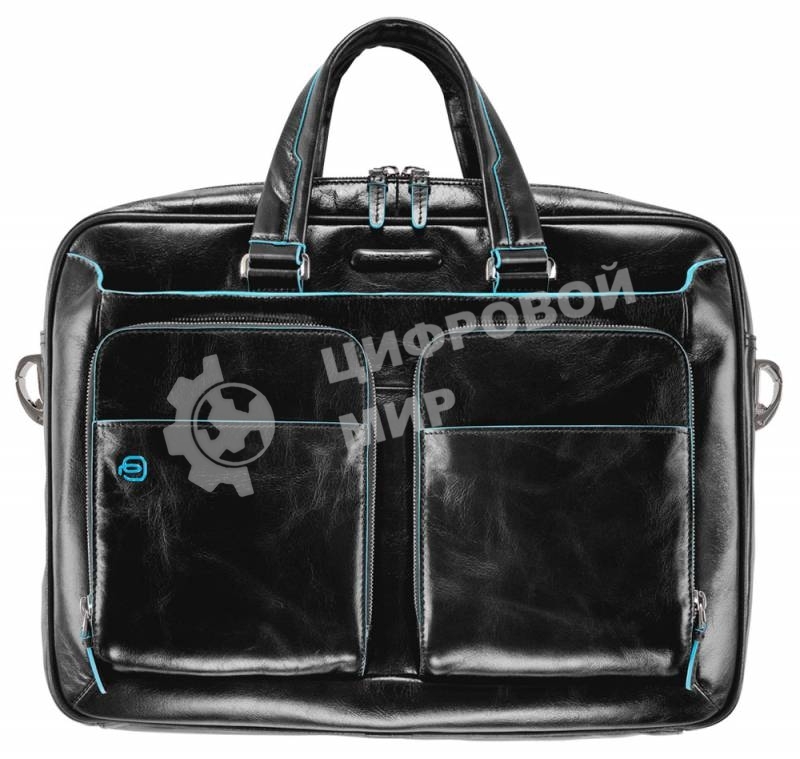 Сумка для ноутбука Piquadro Blue Square CA2849B2/N черный натур.кожа