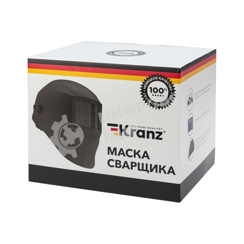 Маска сварщика Kranz с автоматическим светофильтром 