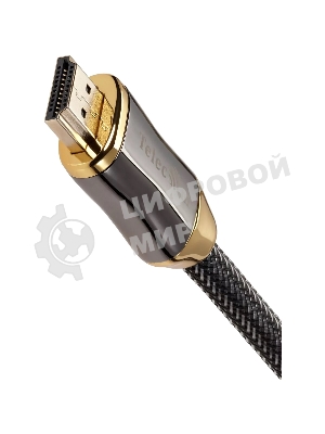 Кабель HDMI 19M/M,ver. 2.1, 8K@60 Hz 3m метал разъемы, нейлоновая оплетка Telecom TCG300-3M