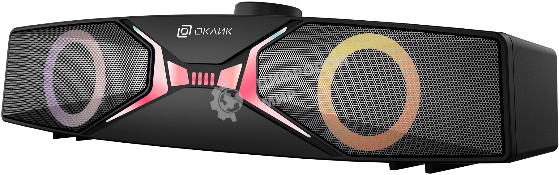 Саундбар Оклик OK-502S 2.0 6Вт черный