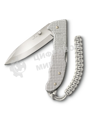 Нож перочинный Victorinox Evoke Alox (0.9415.D26) 136мм 5функц. серебристый подар.коробка